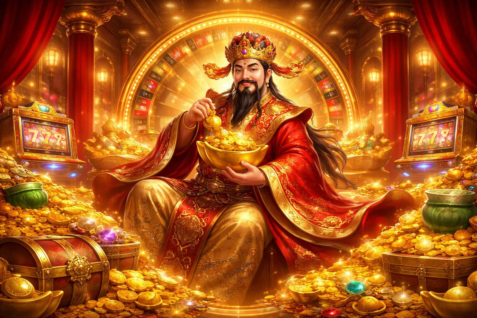 Minh họa công nghệ Blockchain và AI trong giải trí trực tuyến